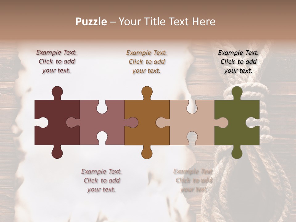 Paper Tiled Old PowerPoint Template