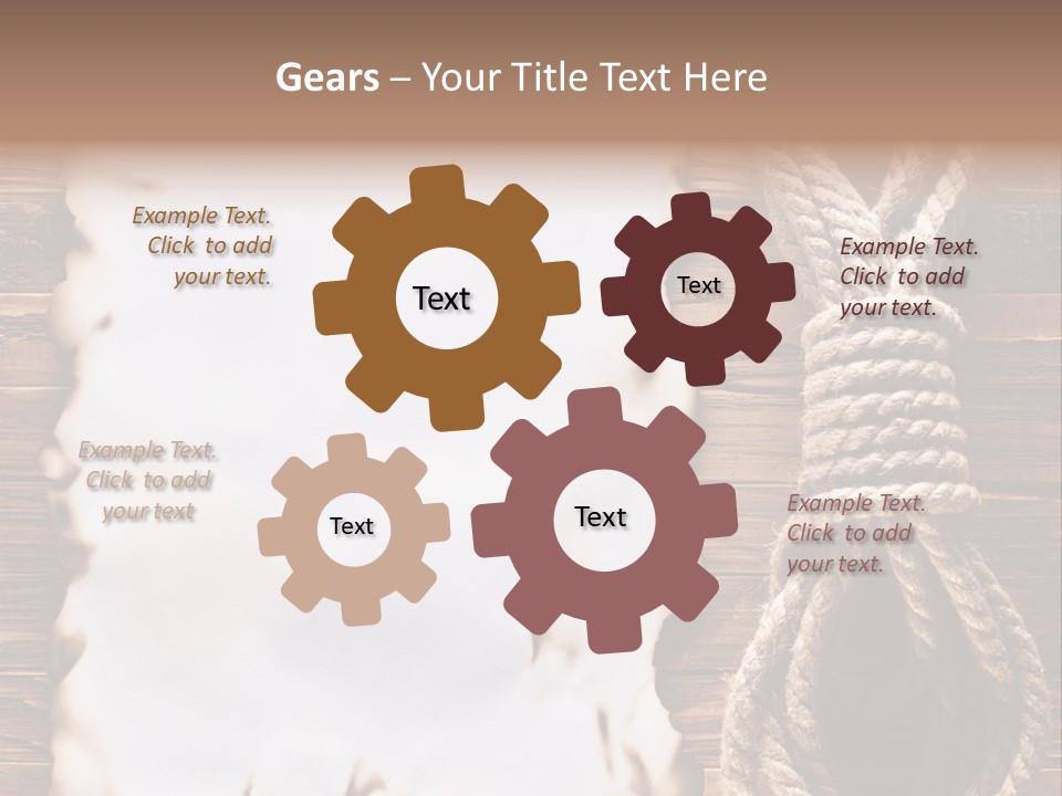 Paper Tiled Old PowerPoint Template