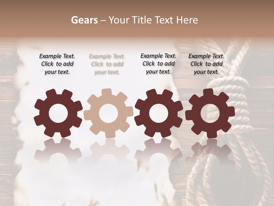 Paper Tiled Old PowerPoint Template