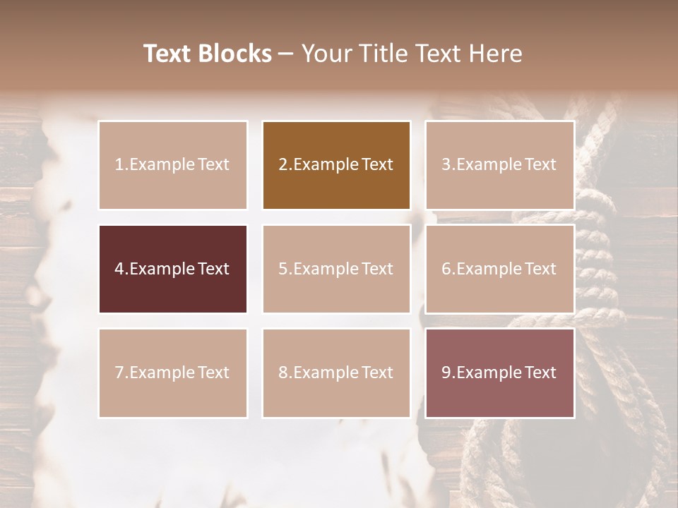 Paper Tiled Old PowerPoint Template