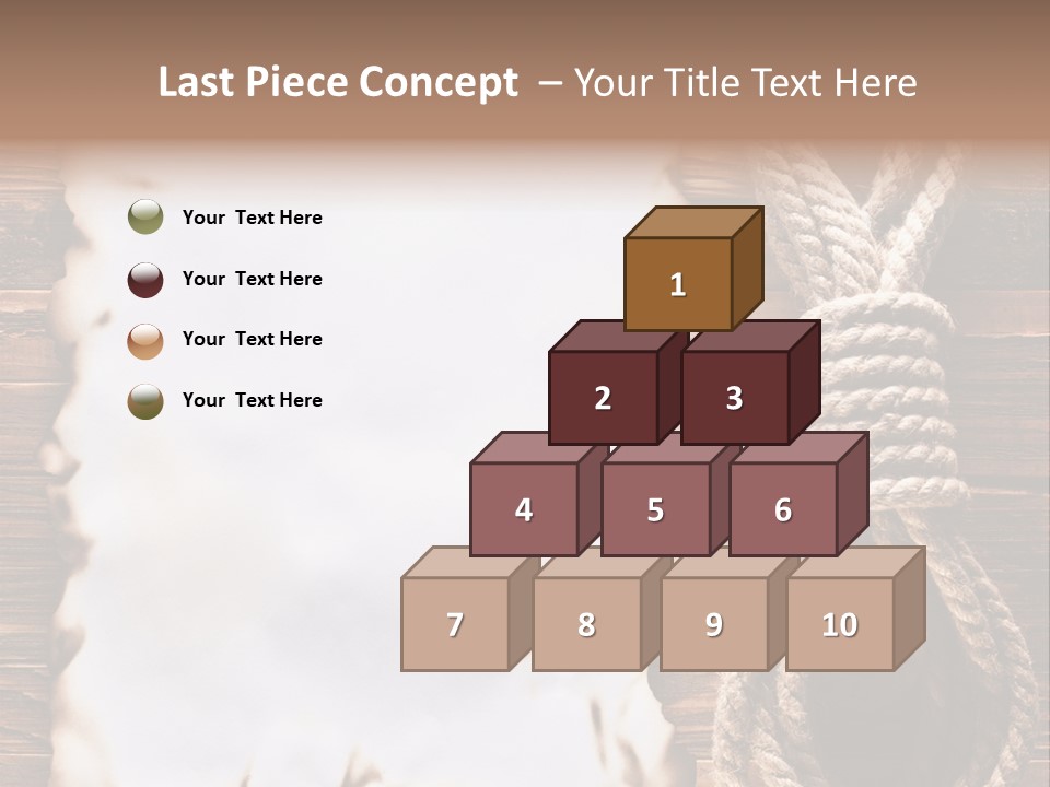 Paper Tiled Old PowerPoint Template