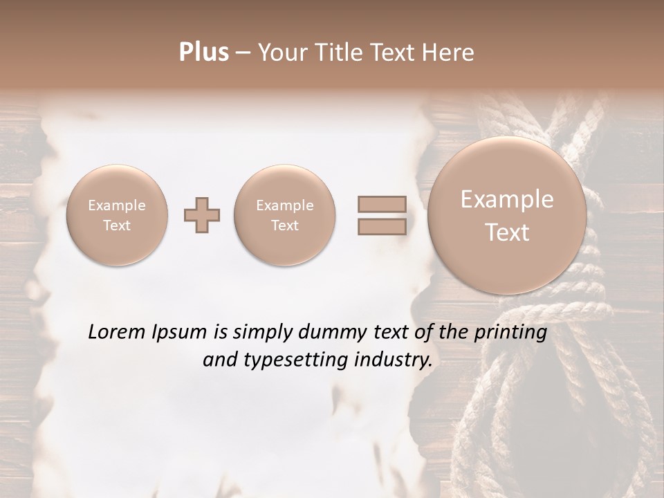 Paper Tiled Old PowerPoint Template