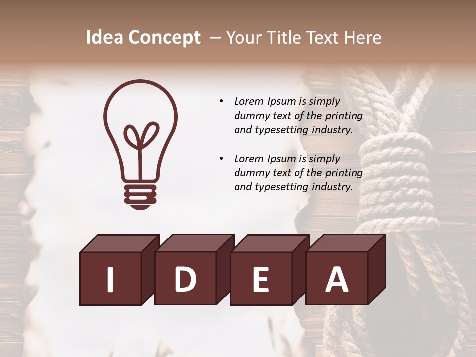 Paper Tiled Old PowerPoint Template