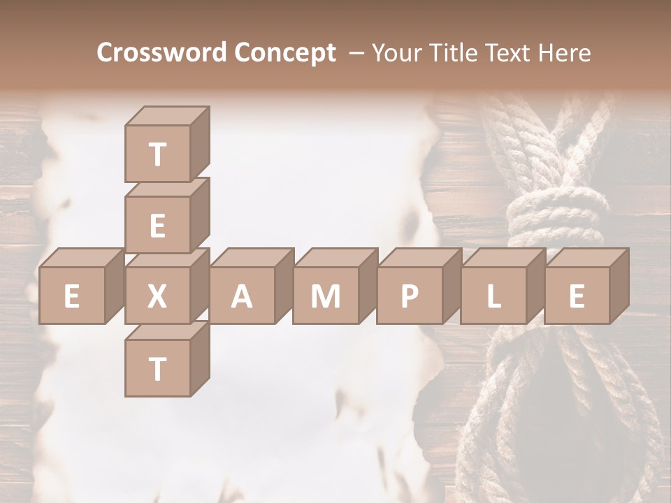 Paper Tiled Old PowerPoint Template