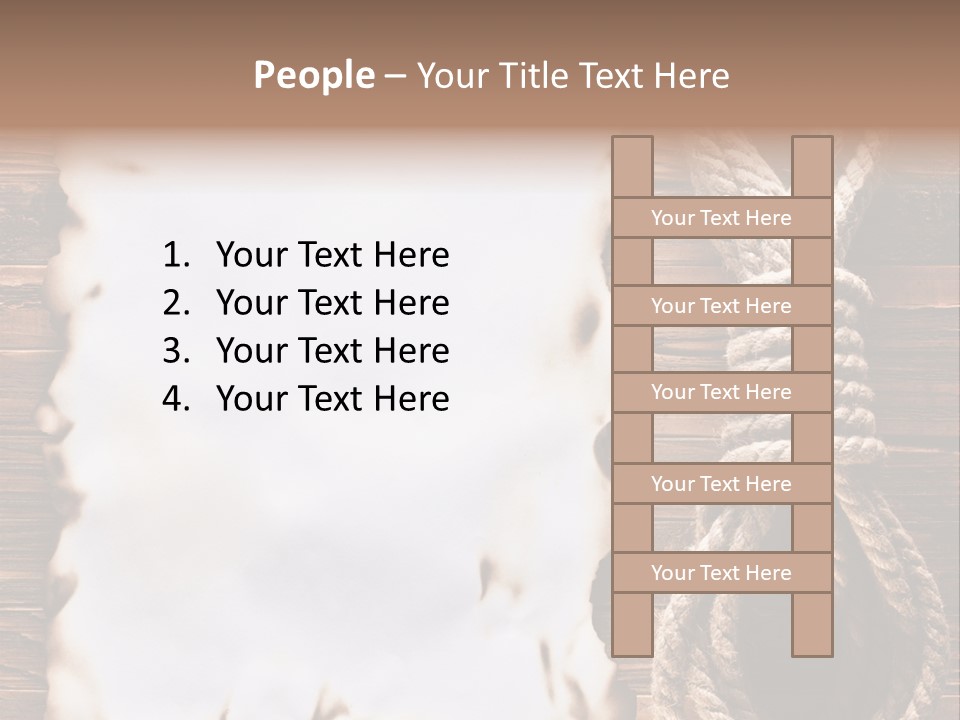 Paper Tiled Old PowerPoint Template
