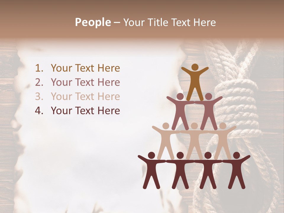 Paper Tiled Old PowerPoint Template