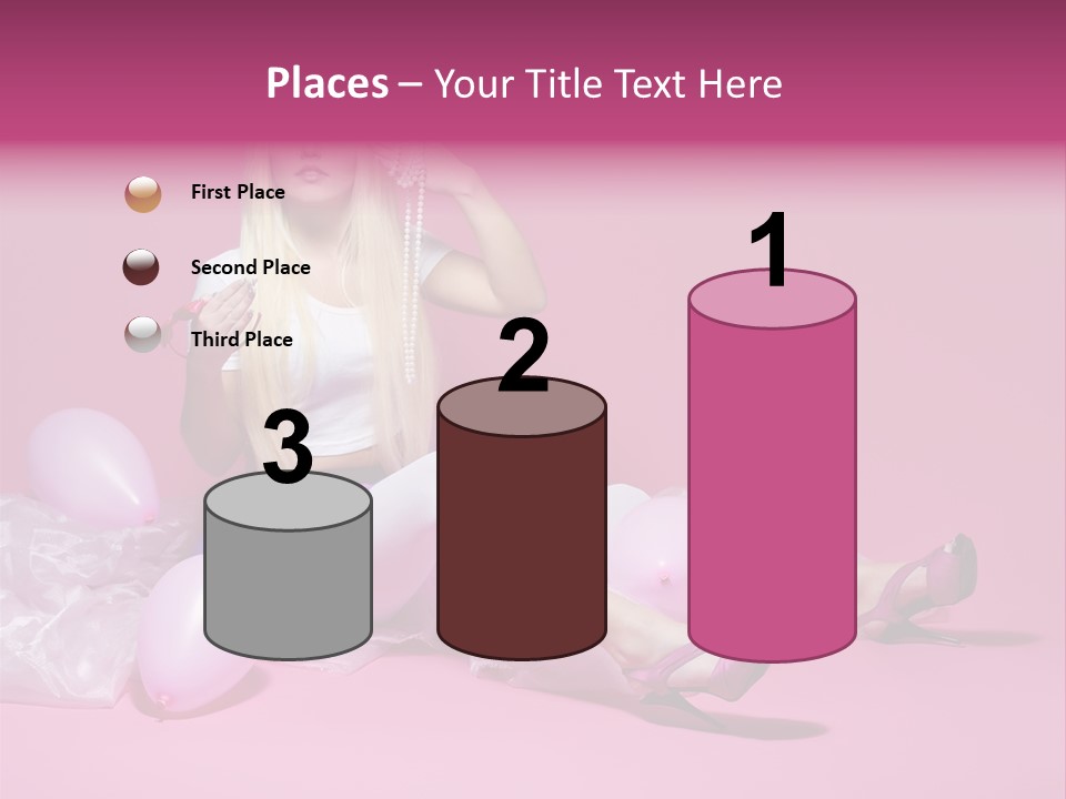 Doll Woman Retro PowerPoint Template