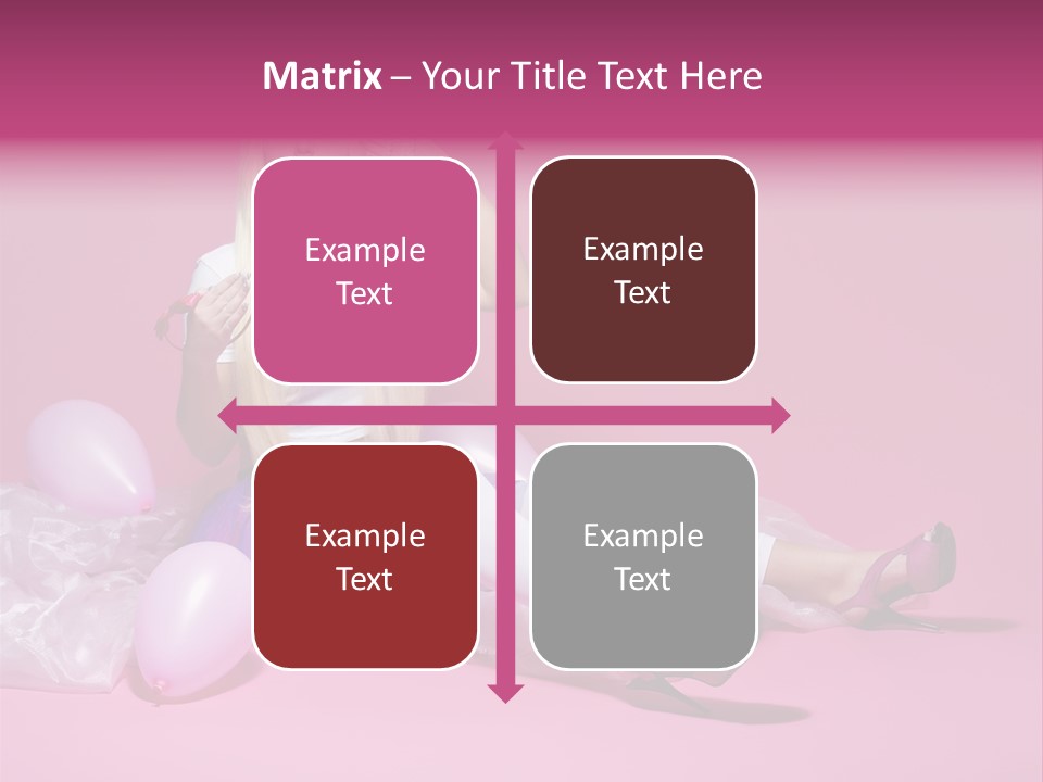 Doll Woman Retro PowerPoint Template