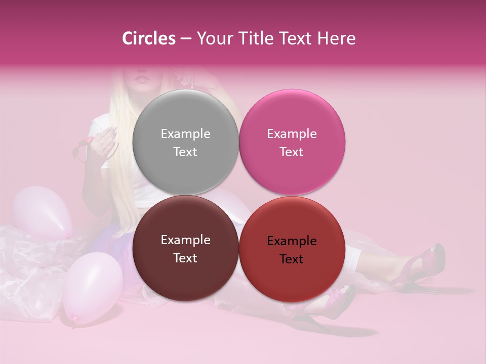 Doll Woman Retro PowerPoint Template