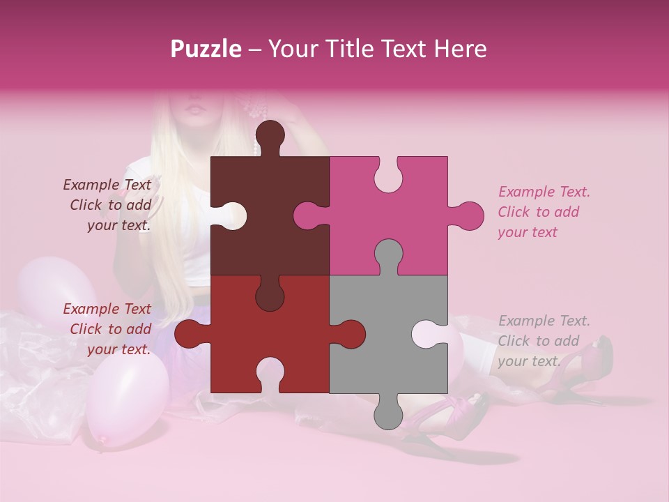 Doll Woman Retro PowerPoint Template