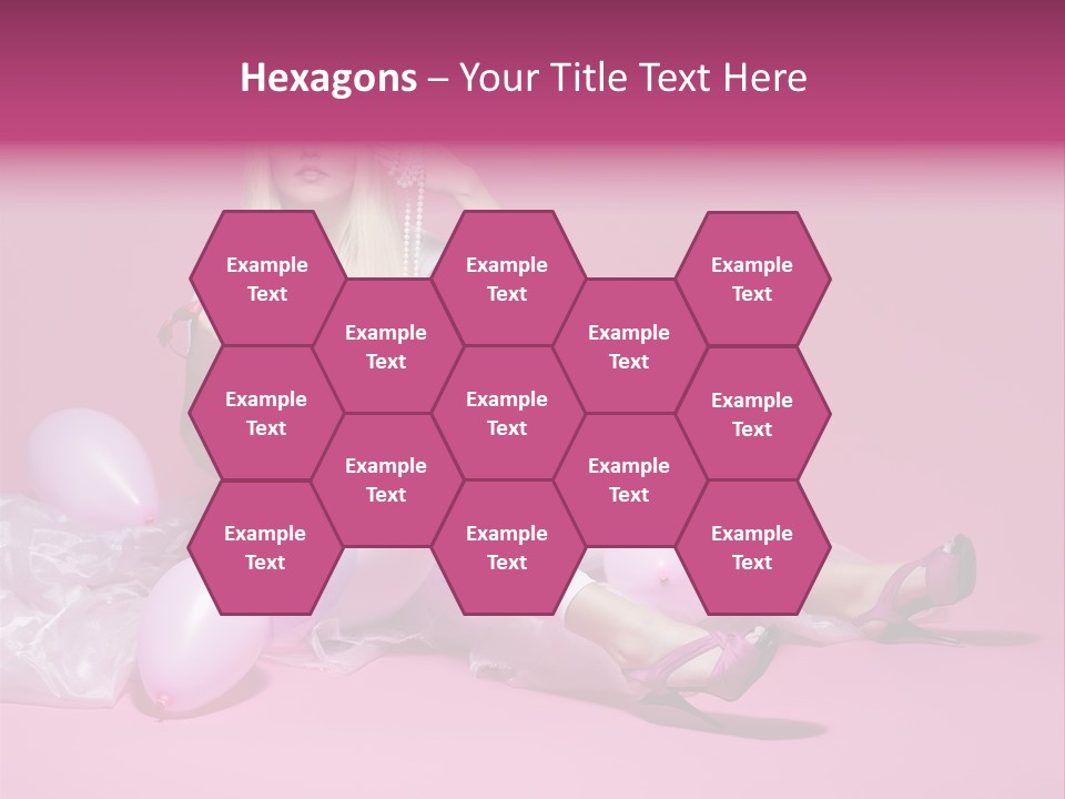 Doll Woman Retro PowerPoint Template