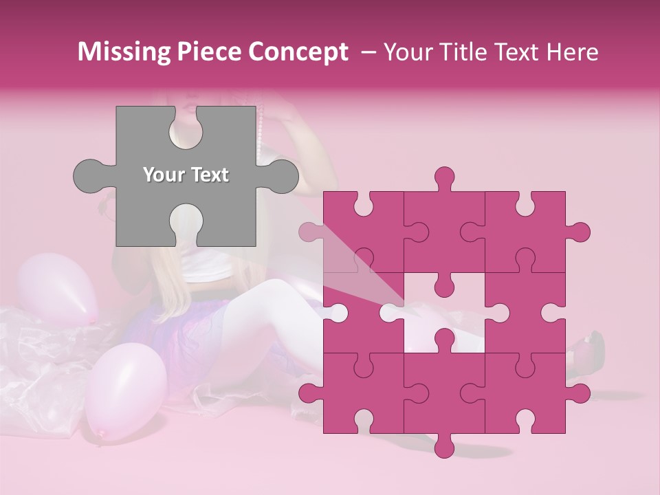 Doll Woman Retro PowerPoint Template