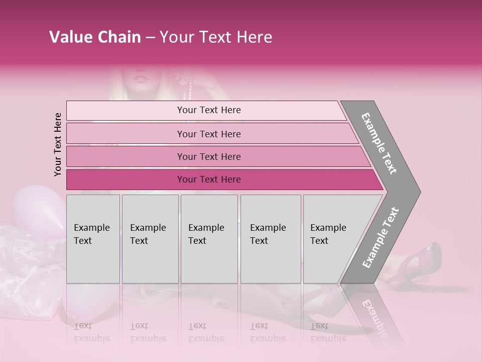 Doll Woman Retro PowerPoint Template