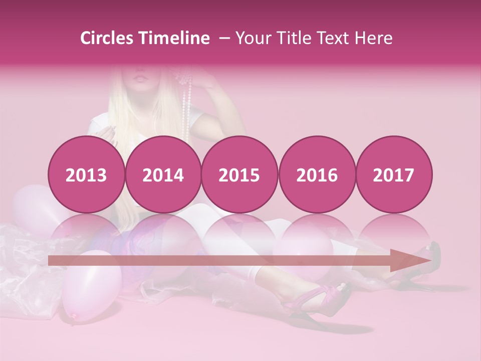 Doll Woman Retro PowerPoint Template