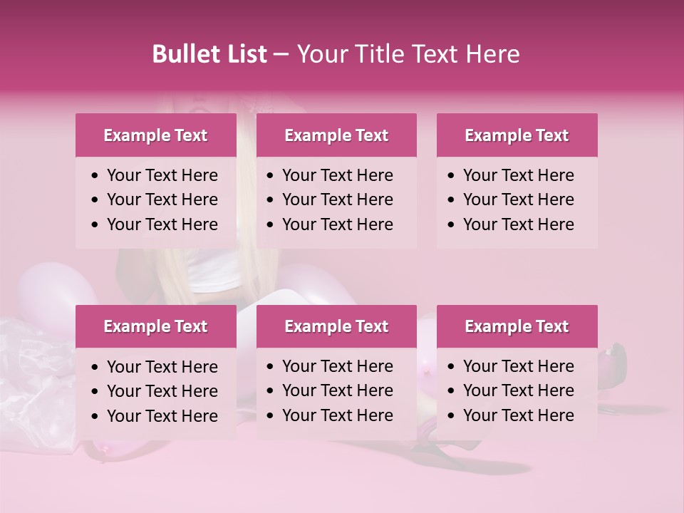 Doll Woman Retro PowerPoint Template