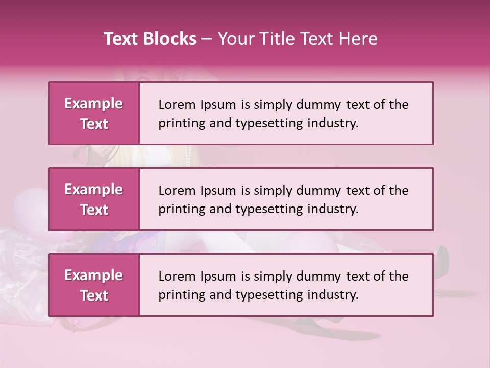 Doll Woman Retro PowerPoint Template