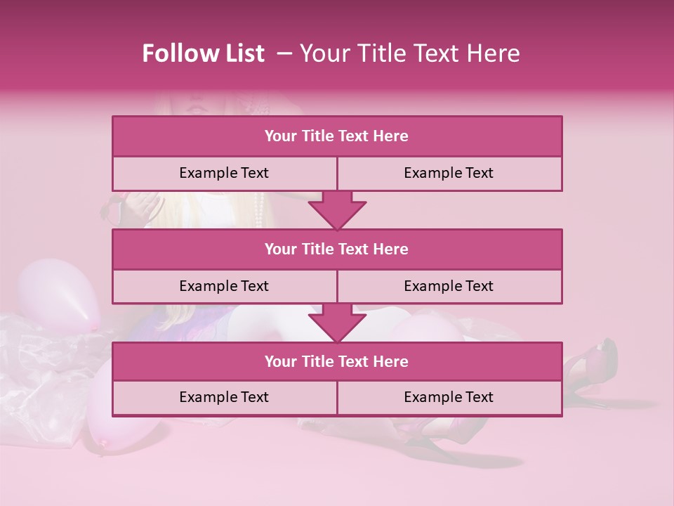 Doll Woman Retro PowerPoint Template