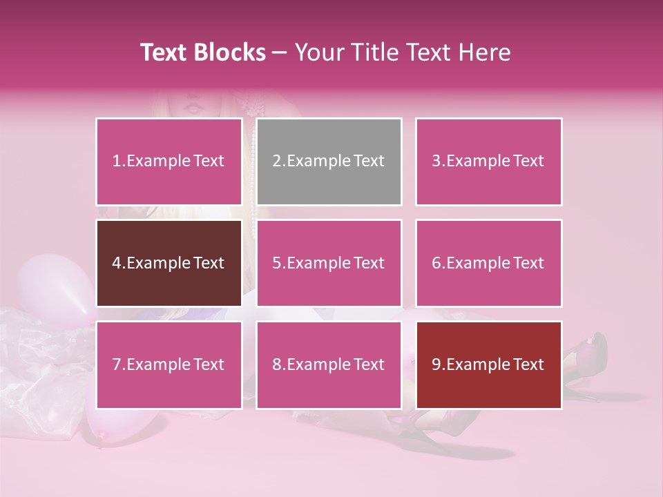 Doll Woman Retro PowerPoint Template