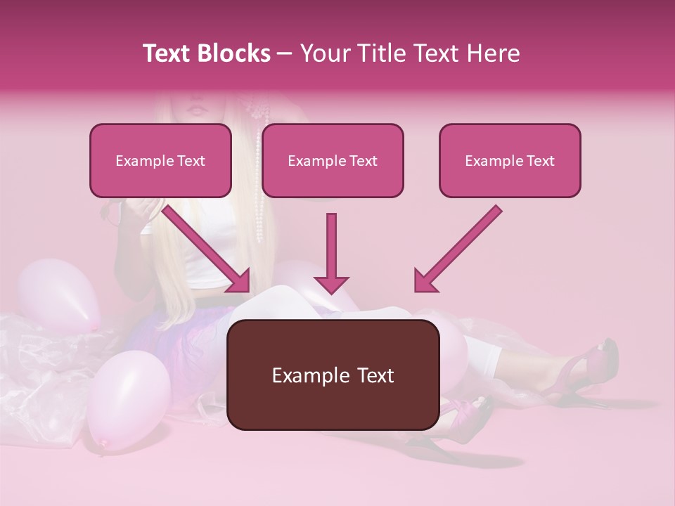 Doll Woman Retro PowerPoint Template