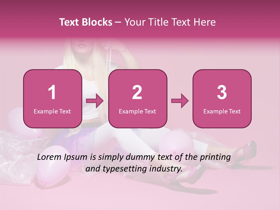 Doll Woman Retro PowerPoint Template