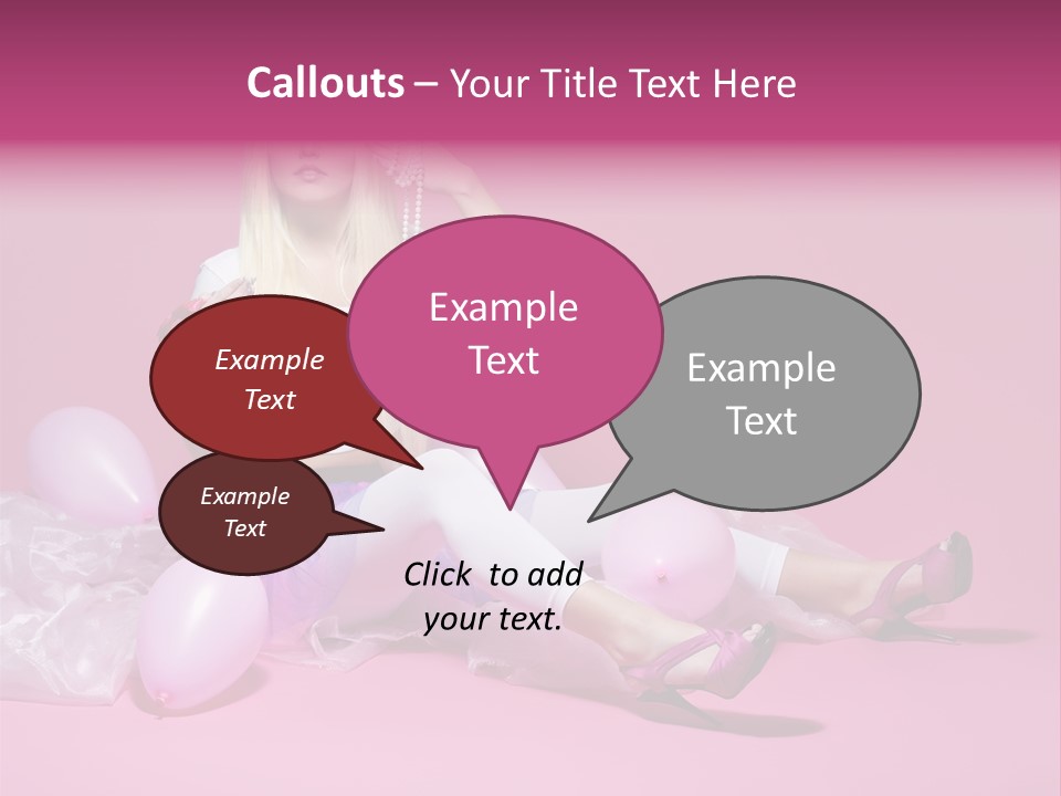 Doll Woman Retro PowerPoint Template