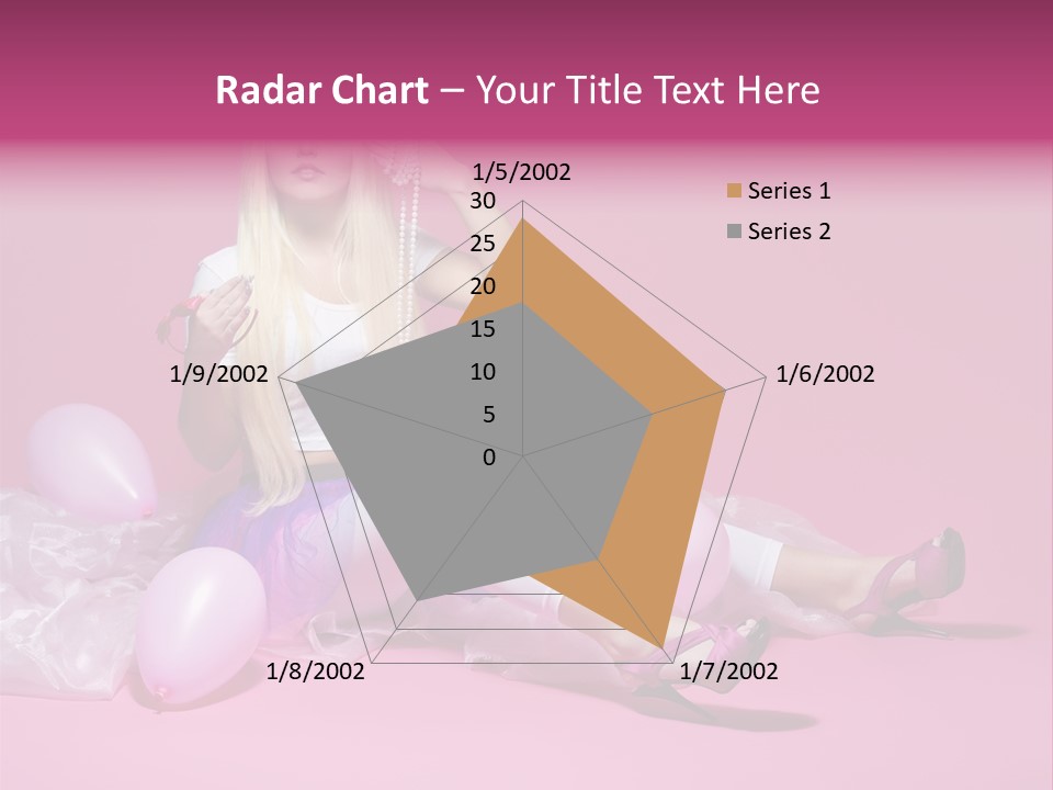 Doll Woman Retro PowerPoint Template