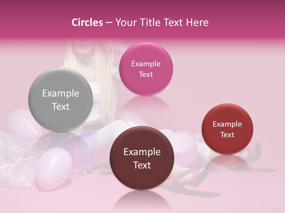 Doll Woman Retro PowerPoint Template