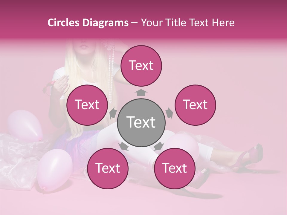 Doll Woman Retro PowerPoint Template