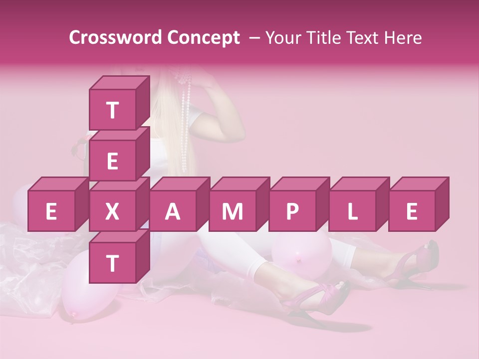 Doll Woman Retro PowerPoint Template