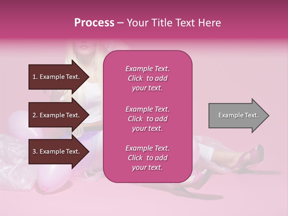 Doll Woman Retro PowerPoint Template