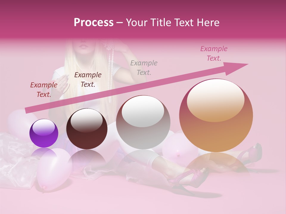 Doll Woman Retro PowerPoint Template