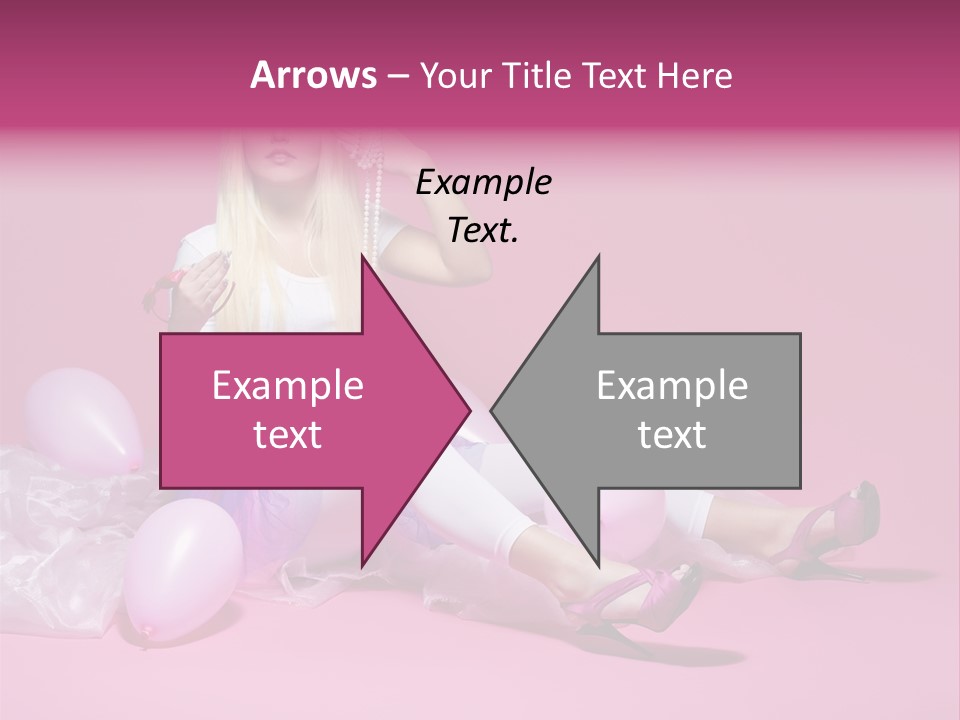 Doll Woman Retro PowerPoint Template