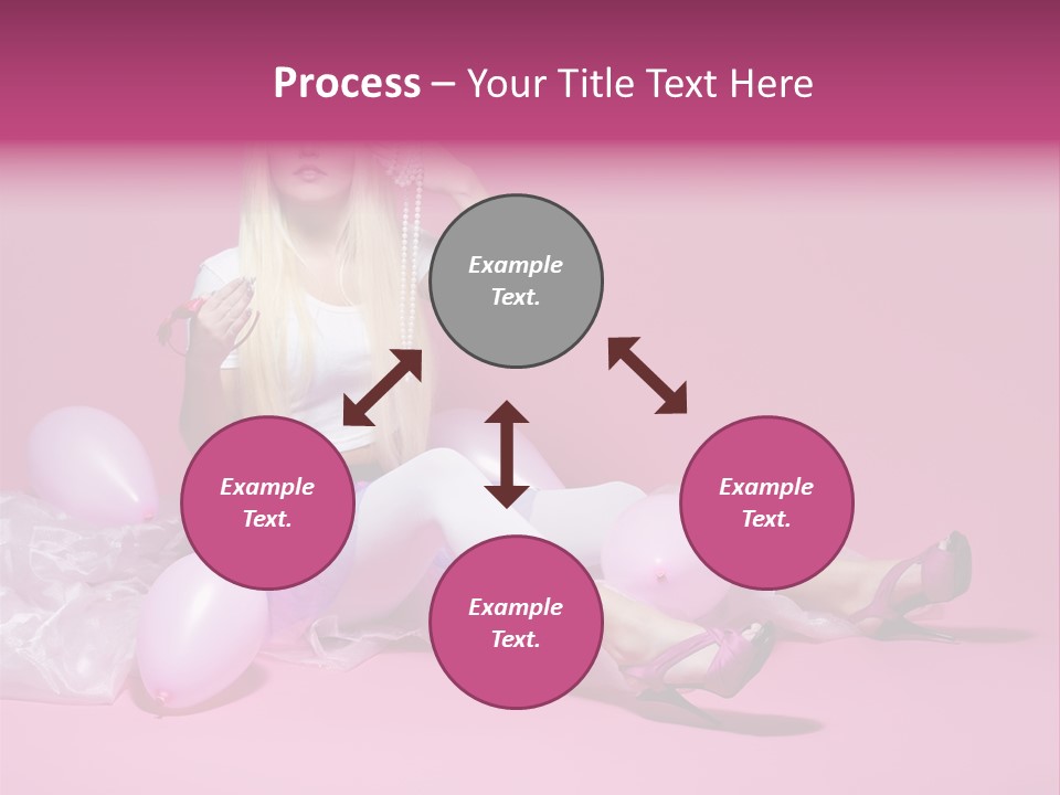 Doll Woman Retro PowerPoint Template