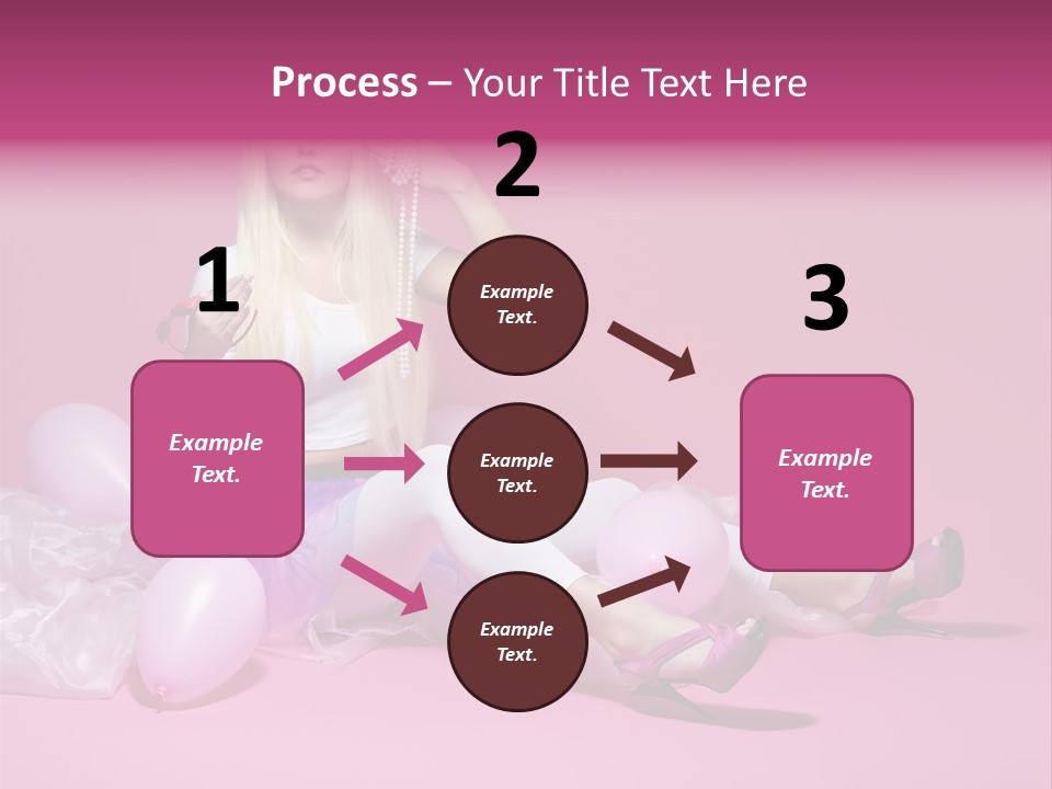 Doll Woman Retro PowerPoint Template