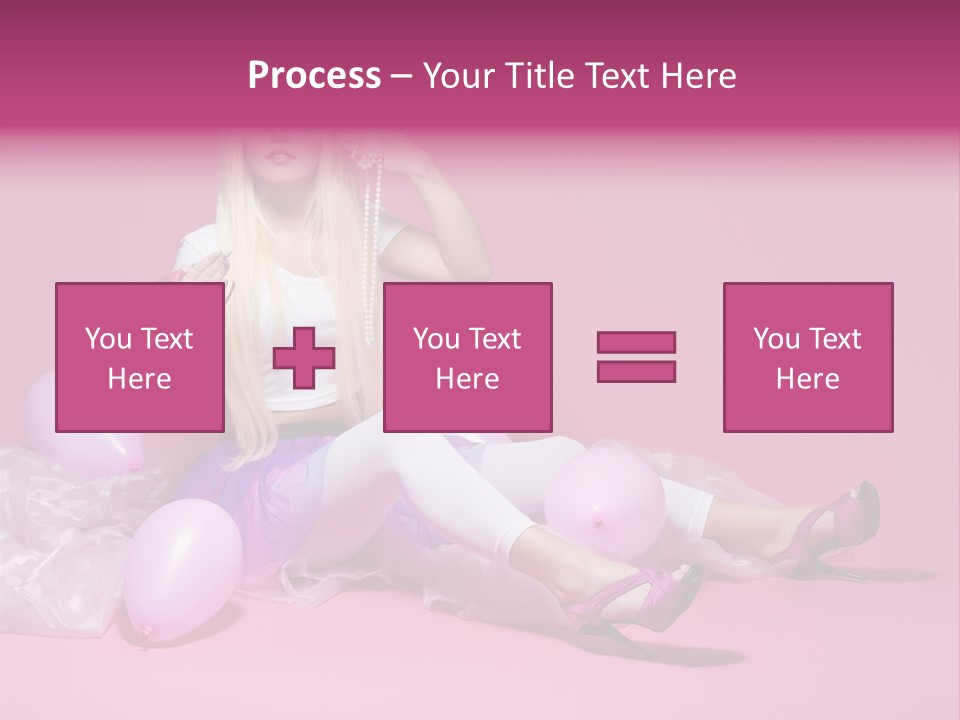 Doll Woman Retro PowerPoint Template