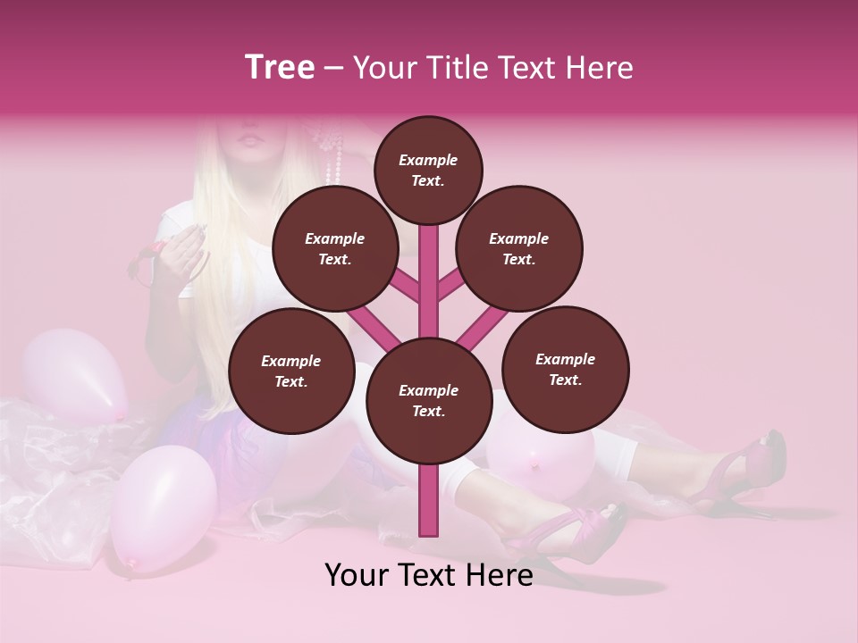 Doll Woman Retro PowerPoint Template