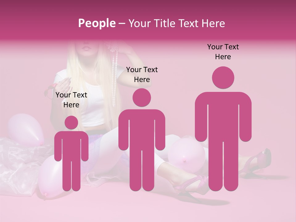 Doll Woman Retro PowerPoint Template