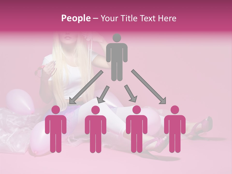 Doll Woman Retro PowerPoint Template