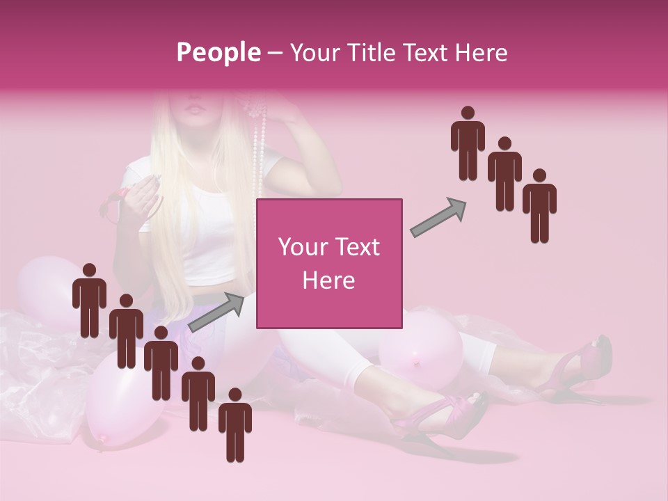 Doll Woman Retro PowerPoint Template