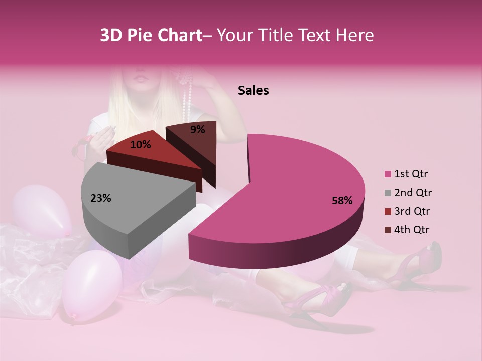 Doll Woman Retro PowerPoint Template