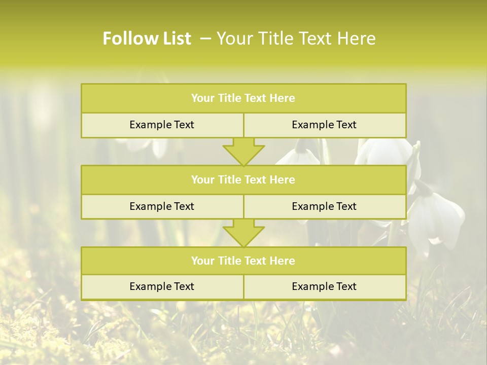 Sparkle Plant Spring PowerPoint Template