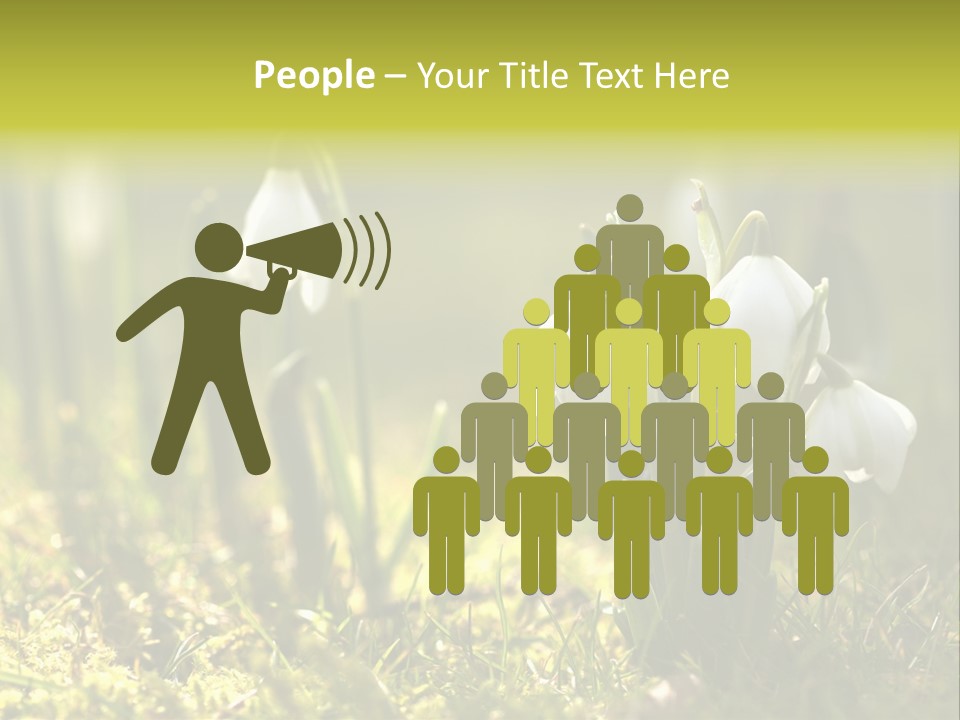 Sparkle Plant Spring PowerPoint Template