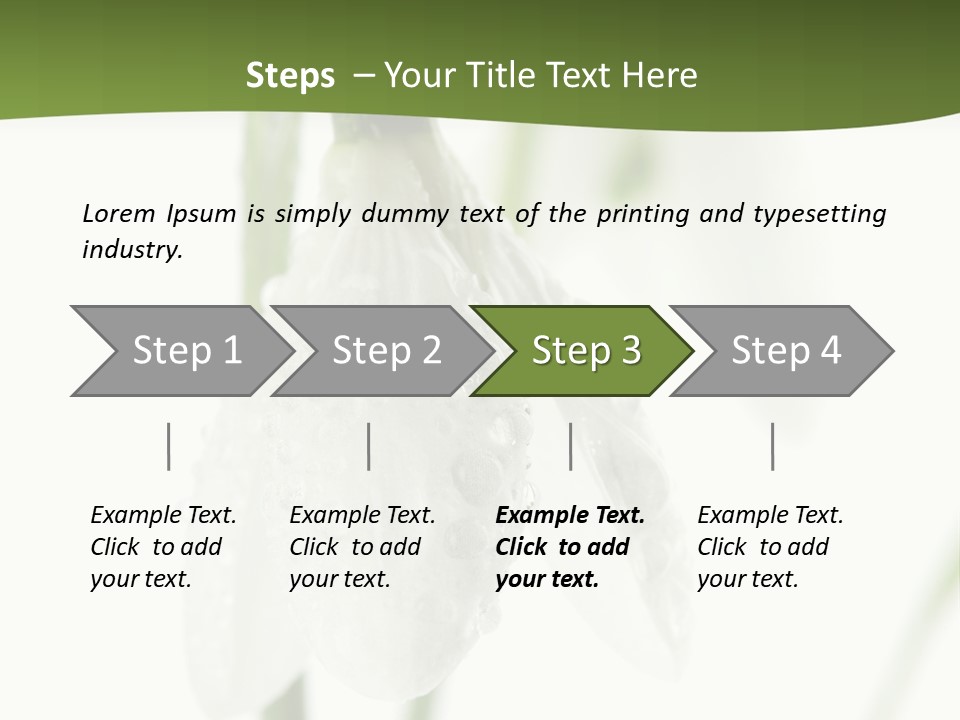 Grow Blossom Natural PowerPoint Template