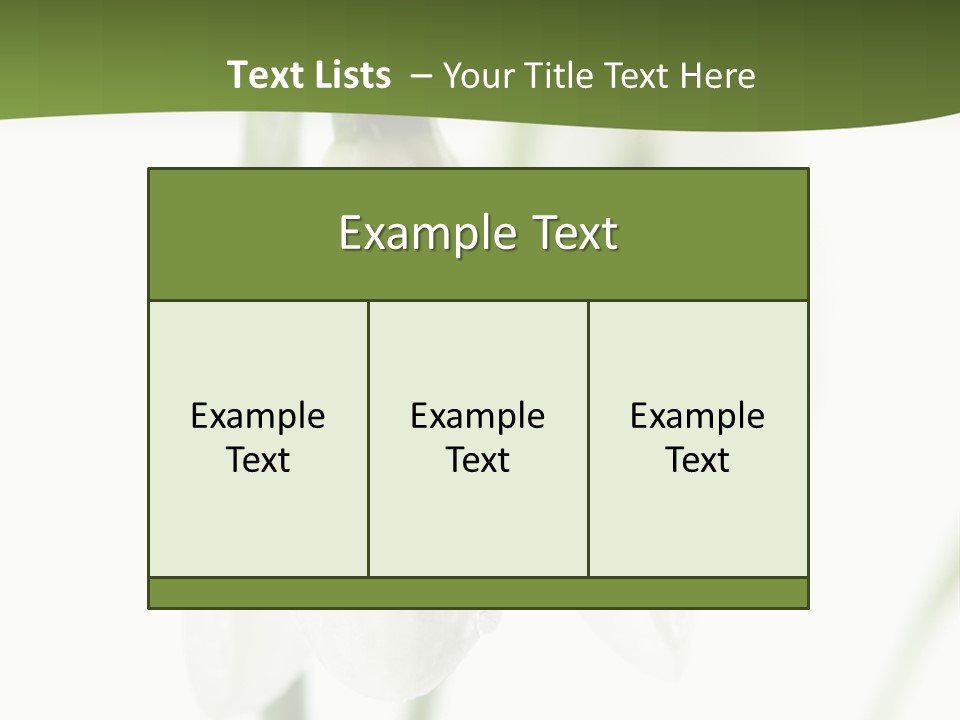 Grow Blossom Natural PowerPoint Template