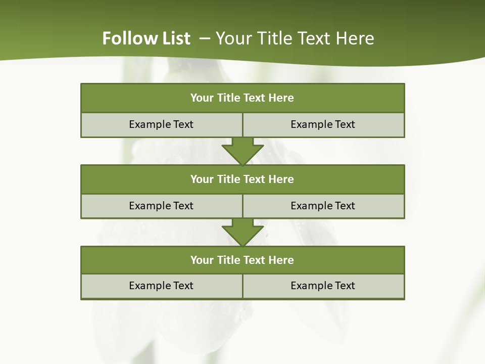 Grow Blossom Natural PowerPoint Template