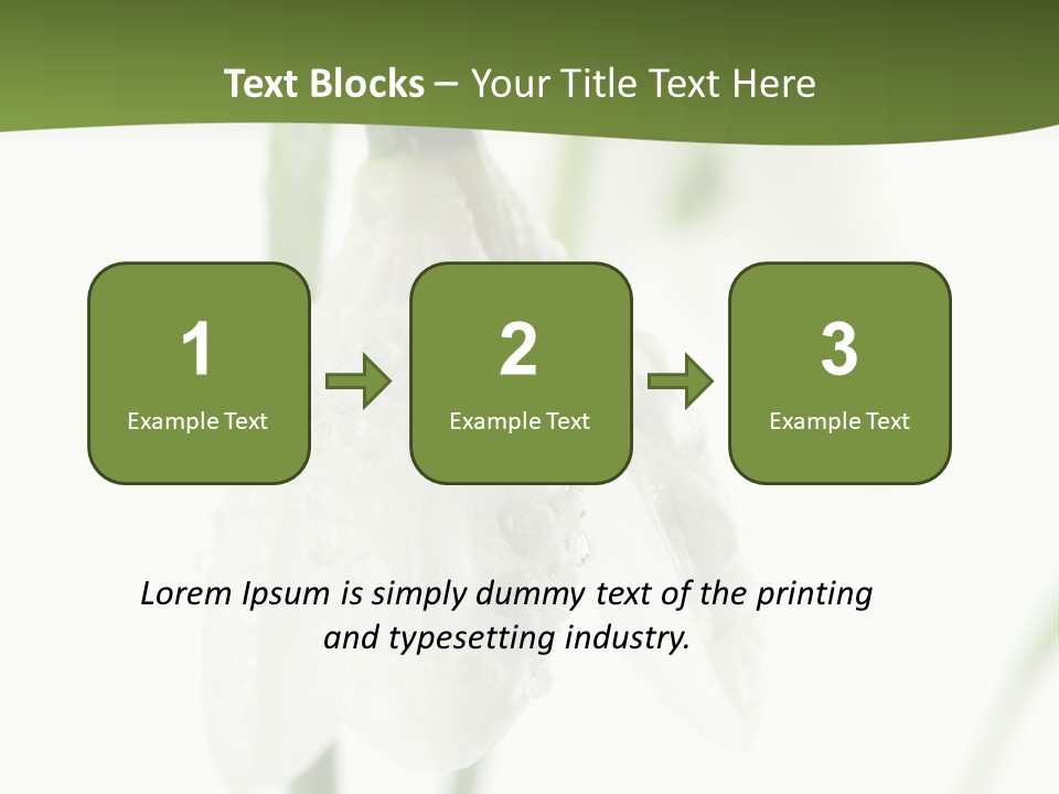 Grow Blossom Natural PowerPoint Template