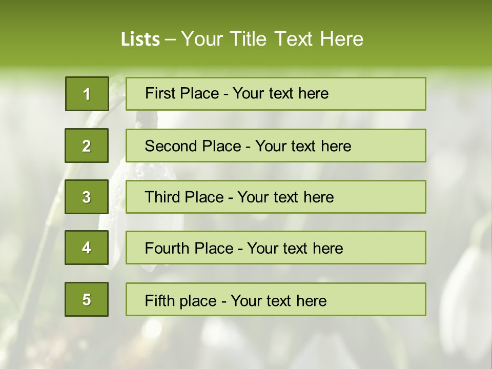 Scintillate Plant Grass PowerPoint Template