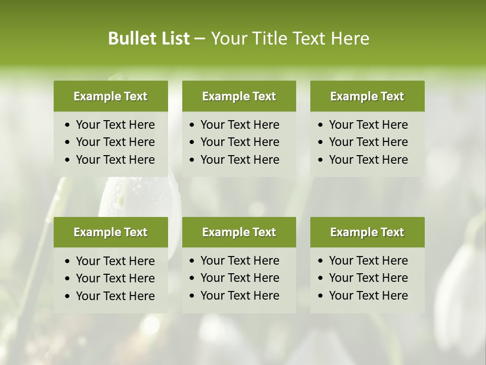 Scintillate Plant Grass PowerPoint Template