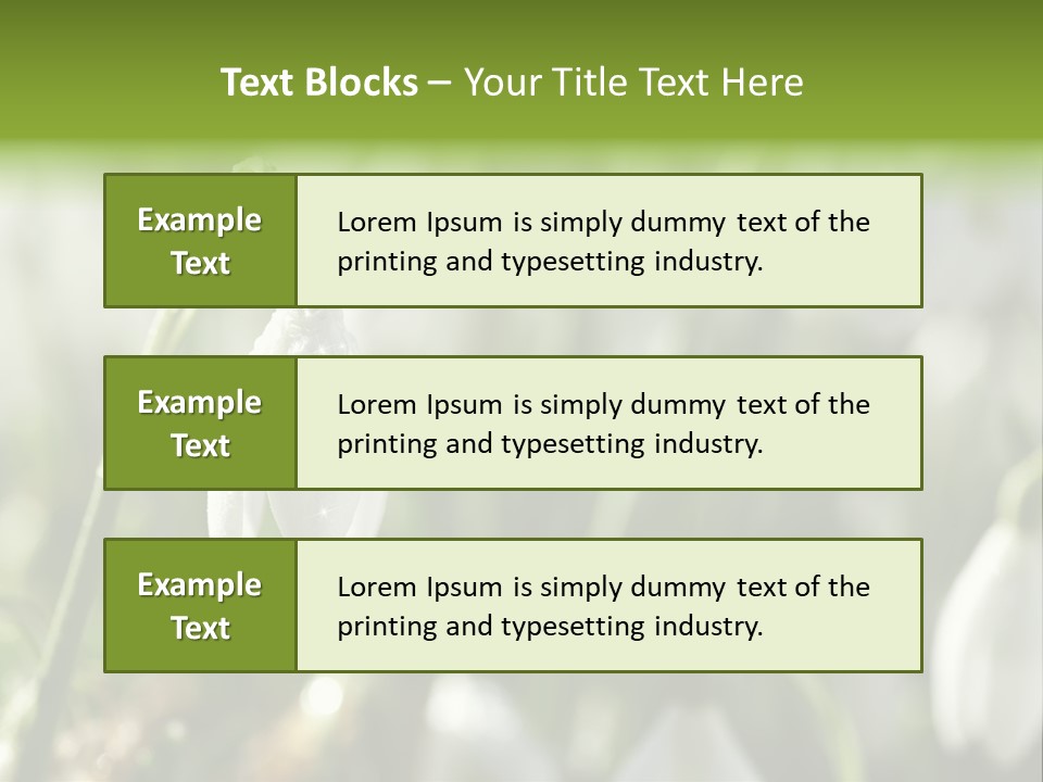 Scintillate Plant Grass PowerPoint Template