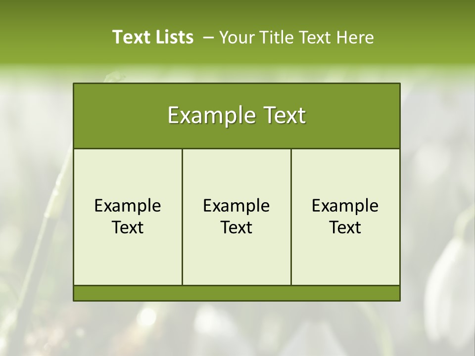Scintillate Plant Grass PowerPoint Template